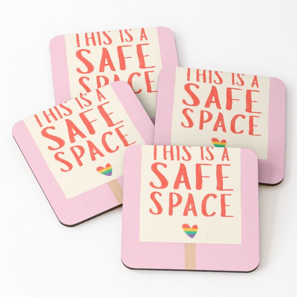 Item preview, This Is A Safe Space Sign designed and sold by peachkeen88.