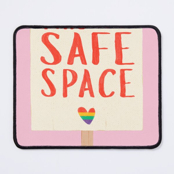 Item preview, This Is A Safe Space Sign designed and sold by peachkeen88.