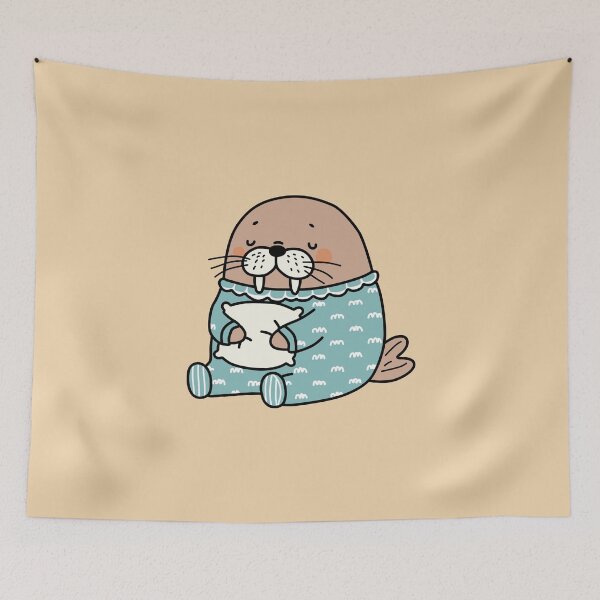 Item preview, Sleepy Walrus Pajama designed and sold by NQArtist.