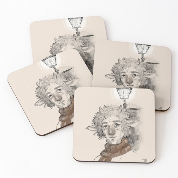 Item preview, Cozy Winter Faun – Warm Christmas Fantasy Art designed and sold by DanniDan.