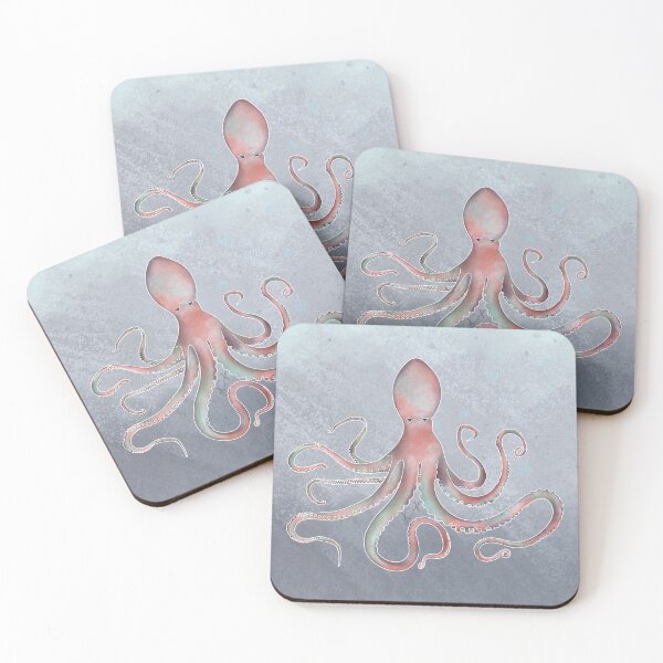 Item preview, Moody Octopus designed and sold by the-coin-jar-co.