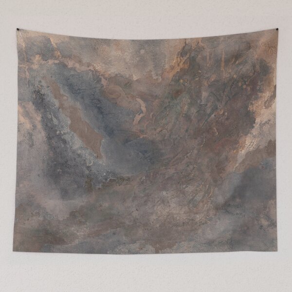 Item preview, Art Print Cosmic Terrain Abstract Canvas designed and sold by JoelPicsGallery.