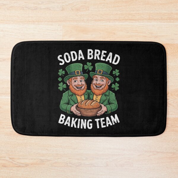 Item preview, Soda Bread Baking Team St Patrick’s Leprechaun Humor designed and sold by FreshVibe Prints.