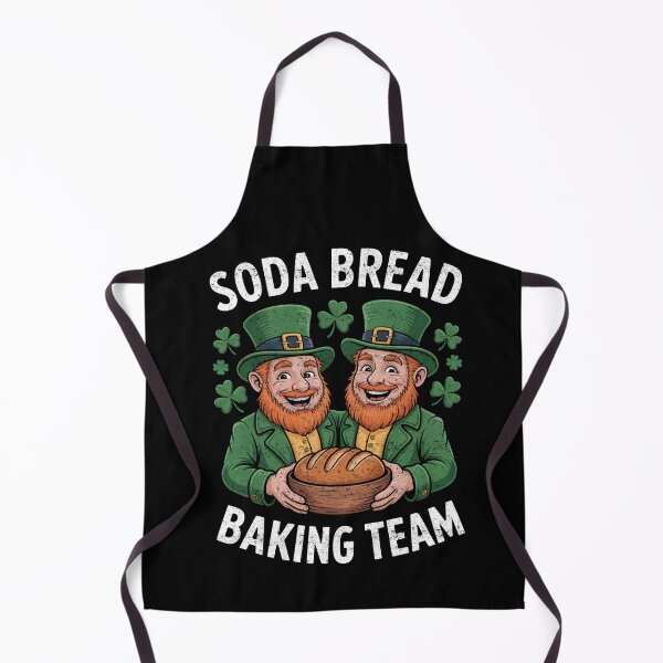 Item preview, Soda Bread Baking Team St Patrick’s Leprechaun Humor designed and sold by FreshVibe Prints.