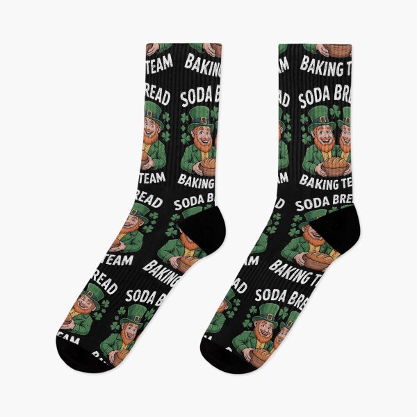Item preview, Soda Bread Baking Team St Patrick’s Leprechaun Humor designed and sold by FreshVibe Prints.