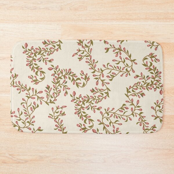 Item preview, Coquette floral pattern rosebuds designed and sold by CecyLL.