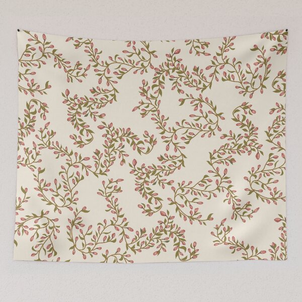 Item preview, Coquette floral pattern rosebuds designed and sold by CecyLL.