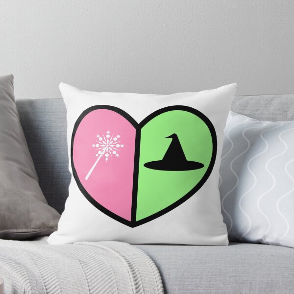 Item preview, Wicked The Musical Heart Elphaba Glinda Symbols designed and sold by sarahp77.