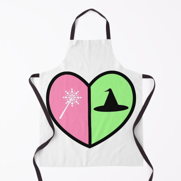 Item preview, Wicked The Musical Heart Elphaba Glinda Symbols designed and sold by sarahp77.