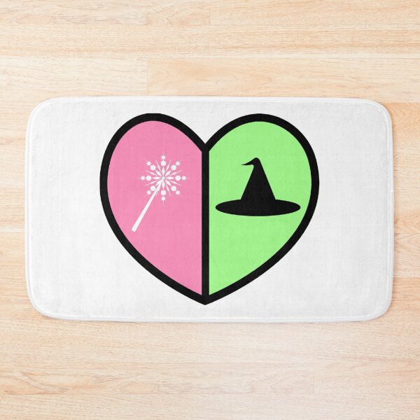 Item preview, Wicked The Musical Heart Elphaba Glinda Symbols designed and sold by sarahp77.
