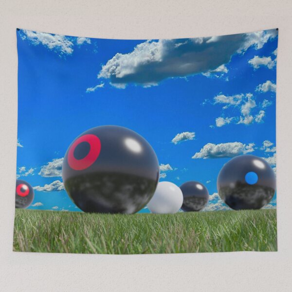 Item preview, Lawn Bowls against Blue Sky designed and sold by bradm50.
