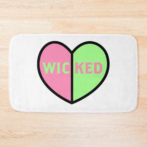 Item preview, Wicked The Musical Heart Elphaba Glinda Colors designed and sold by sarahp77.
