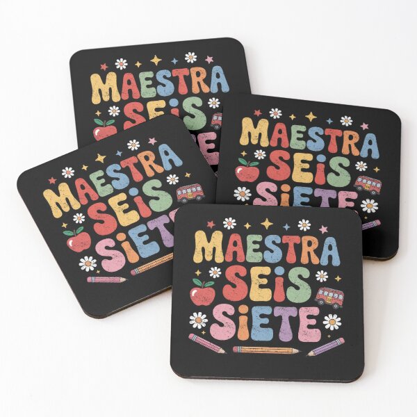 Item preview, Maestra Seis Siete Spanish Teacher 67 Six Seven Gen Alpha  designed and sold by FreshVibe Prints.