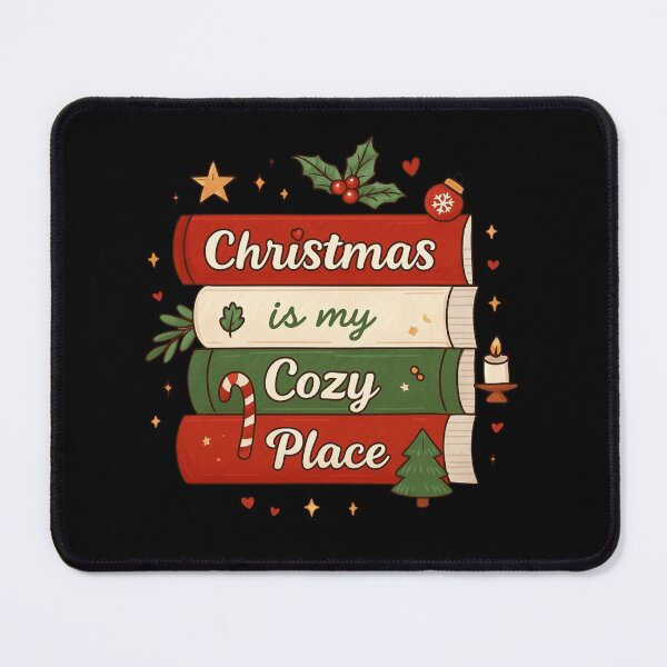 Item preview, Bookish Christmas is My Cozy Place designed and sold by BookishEve.
