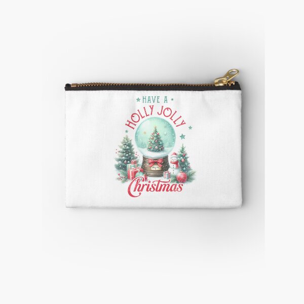 Item preview, Holly Jolly Christmas Snow Globe Watercolor Design designed and sold by lojadpop.