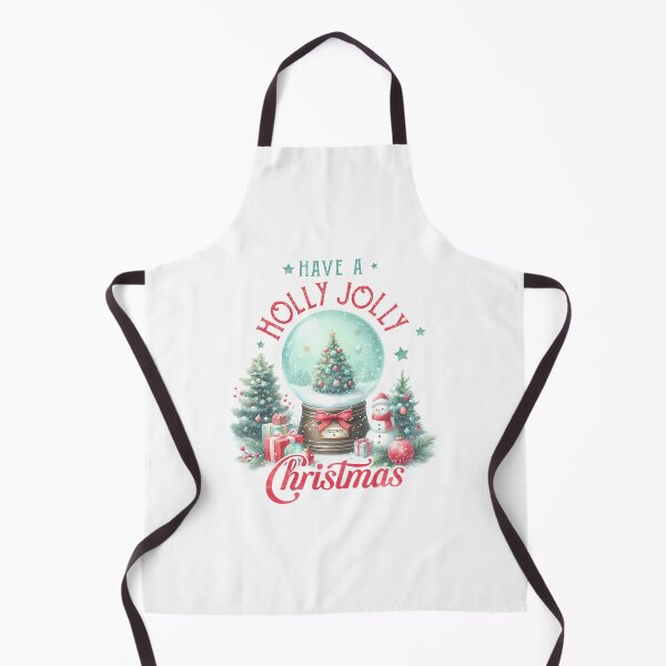 Item preview, Holly Jolly Christmas Snow Globe Watercolor Design designed and sold by lojadpop.