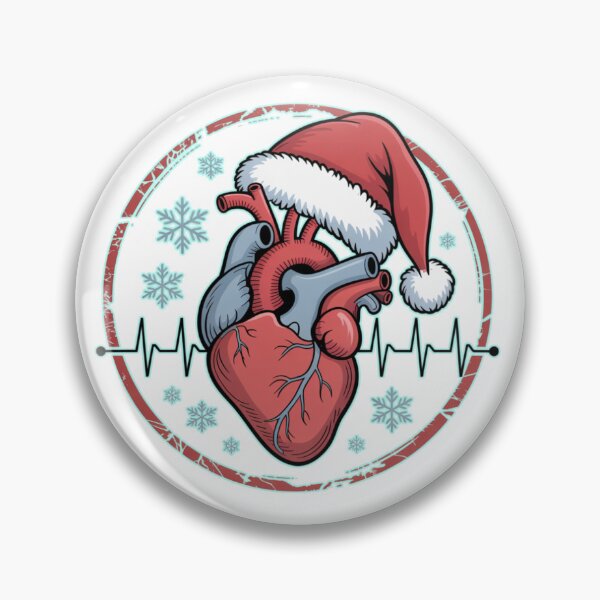 Item preview, Merry Christmas Cardiology – ECG Line Heartbeat Holiday designed and sold by Nzgiftsandmore.
