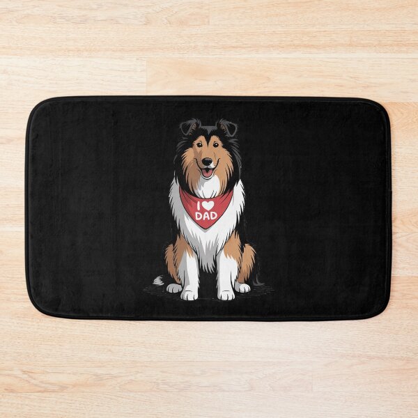 Item preview, I Love Dad Rough Collie Lover Dog Father's Day designed and sold by ShelFisher.