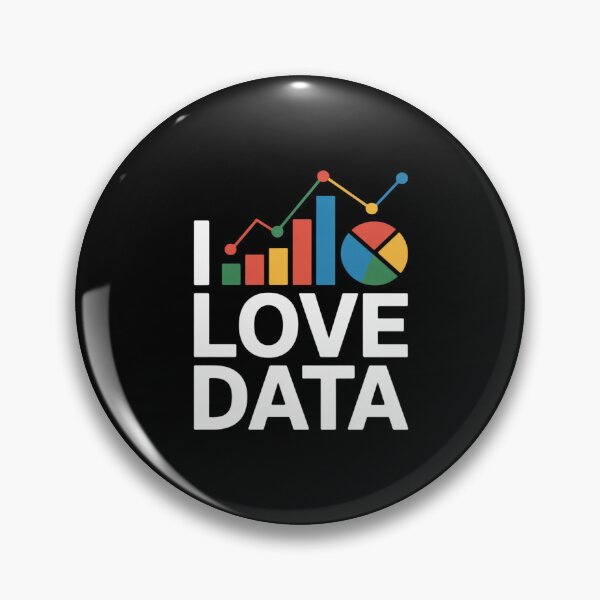 Item preview, I Love Data Charts Graphs Enthusiast designed and sold by ShelFisher.