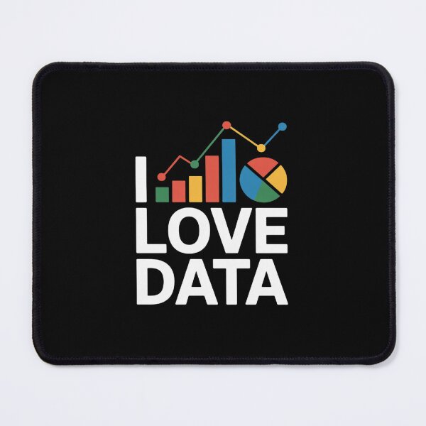 Item preview, I Love Data Charts Graphs Enthusiast designed and sold by ShelFisher.