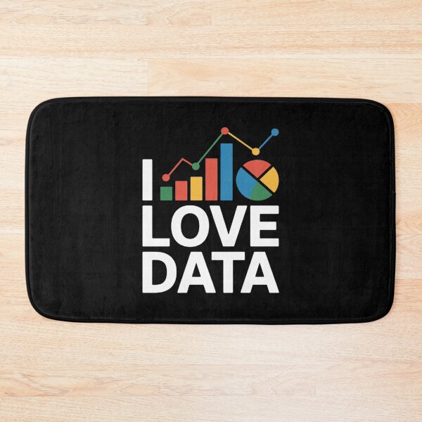 Item preview, I Love Data Charts Graphs Enthusiast designed and sold by ShelFisher.