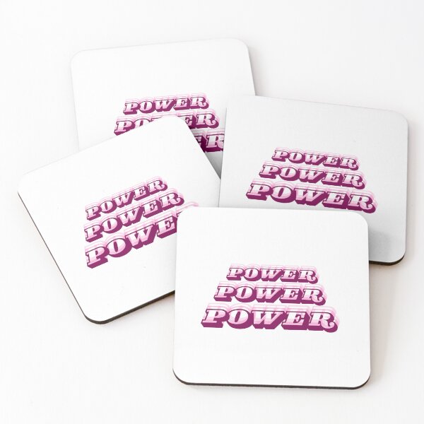 Item preview, Power Power Power Text designed and sold by Crafty Tiger Studio.