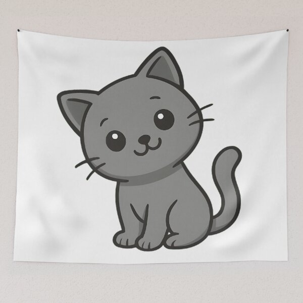 Item preview, Cute cat designed and sold by Gold Phoenix Adro.