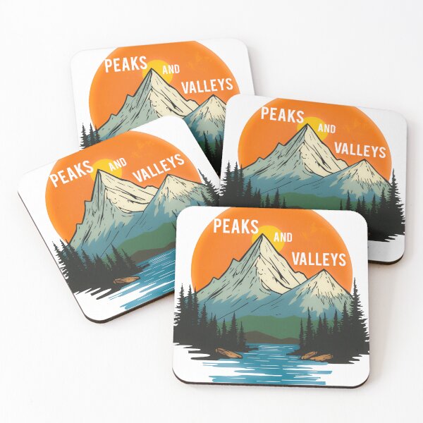 Item preview, Peaks and Valleys designed and sold by FreeMan333.