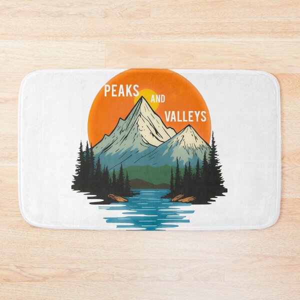 Item preview, Peaks and Valleys designed and sold by FreeMan333.