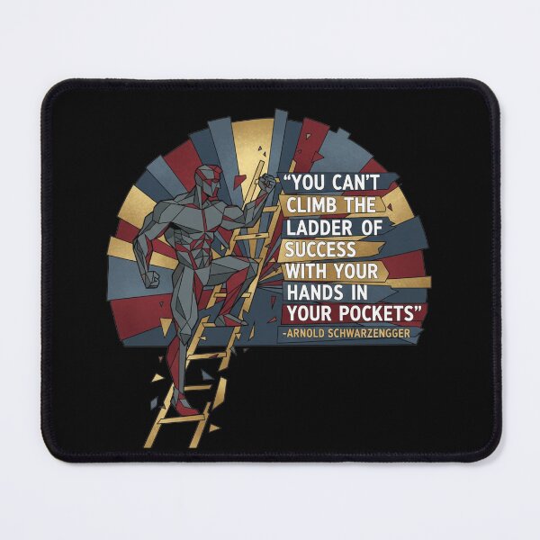 Item preview, Cubist Conquest: Schwarzenegger's Ascent designed and sold by CleverCulture.