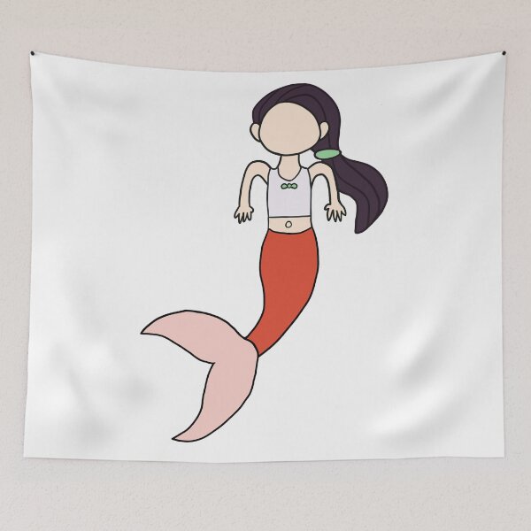 Item preview, Melody From Little Mermaid Silhouette In My Style designed and sold by sarahp77.