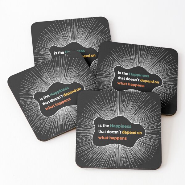 Item preview, Happiness that doesn’t depend on what happens designed and sold by B-Space.