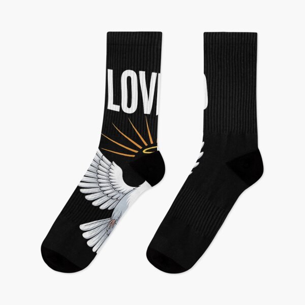 Item preview, I Love God Dove Symbol Spiritual Faith Message designed and sold by ShelFisher.