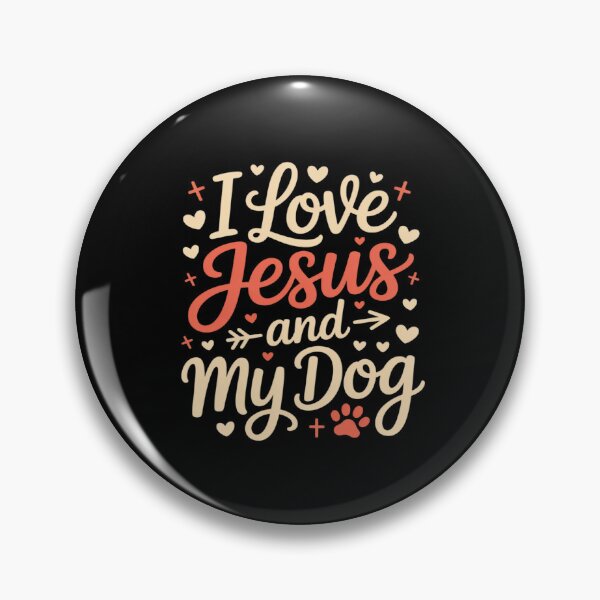 Item preview, I Love Jesus And My Dog Religious Dog Owner designed and sold by ShelFisher.