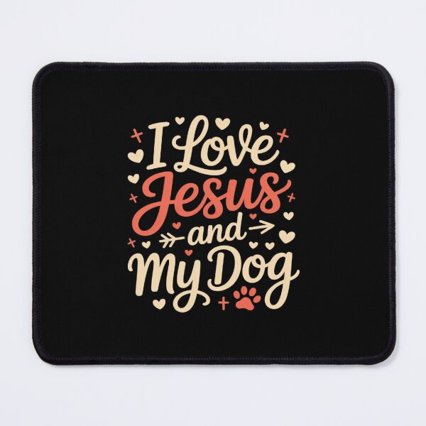 Item preview, I Love Jesus And My Dog Religious Dog Owner designed and sold by ShelFisher.