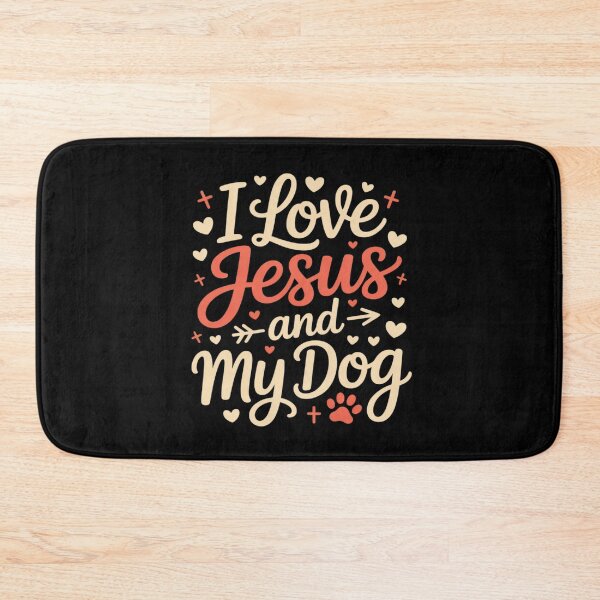 Item preview, I Love Jesus And My Dog Religious Dog Owner designed and sold by ShelFisher.