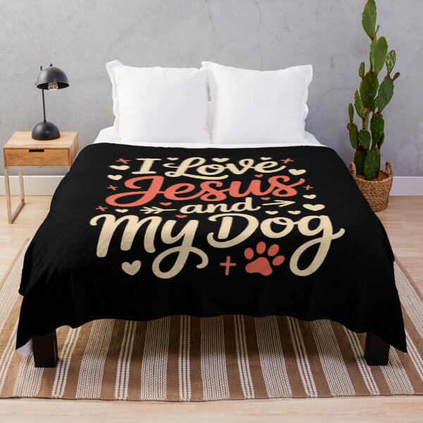 Item preview, I Love Jesus And My Dog Religious Dog Owner designed and sold by ShelFisher.