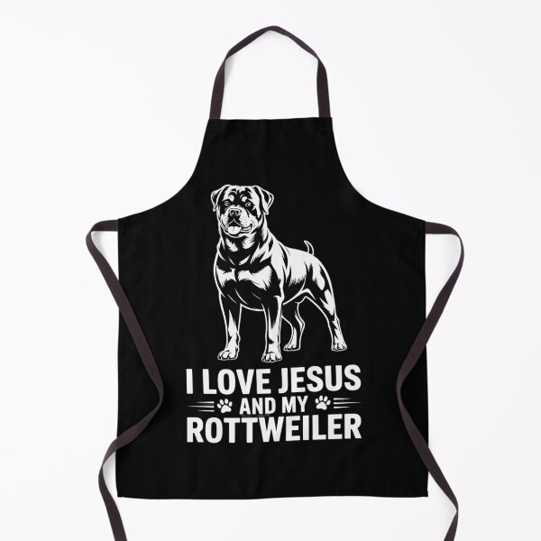 Item preview, I Love Jesus and My Rottweiler Christian designed and sold by ShelFisher.