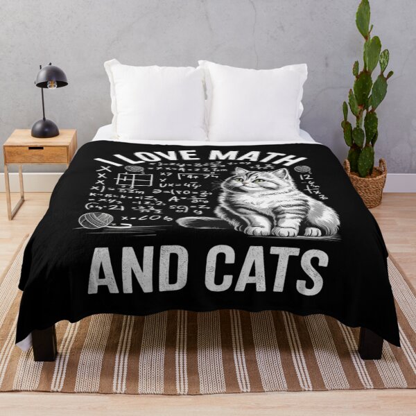 Item preview, I Love Math And Cats Cat Lover Science Teacher designed and sold by ShelFisher.