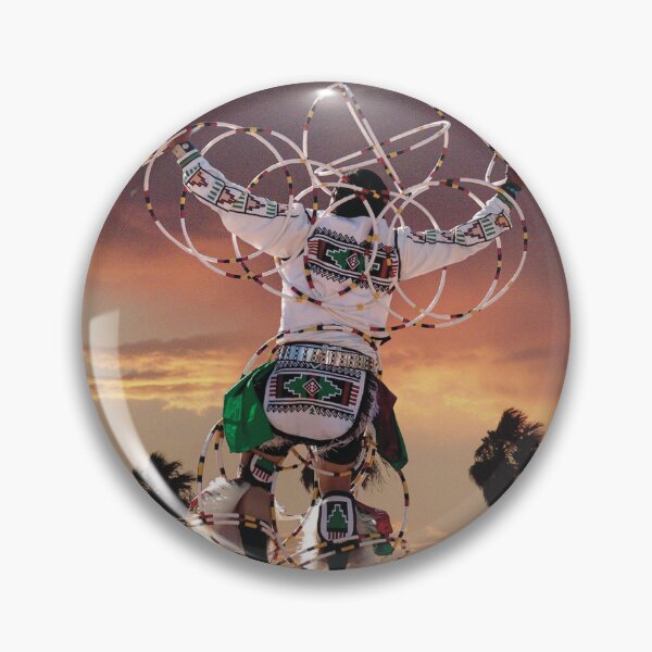 Item preview, Many Hoops Native Dancer designed and sold by Blue Cloud.