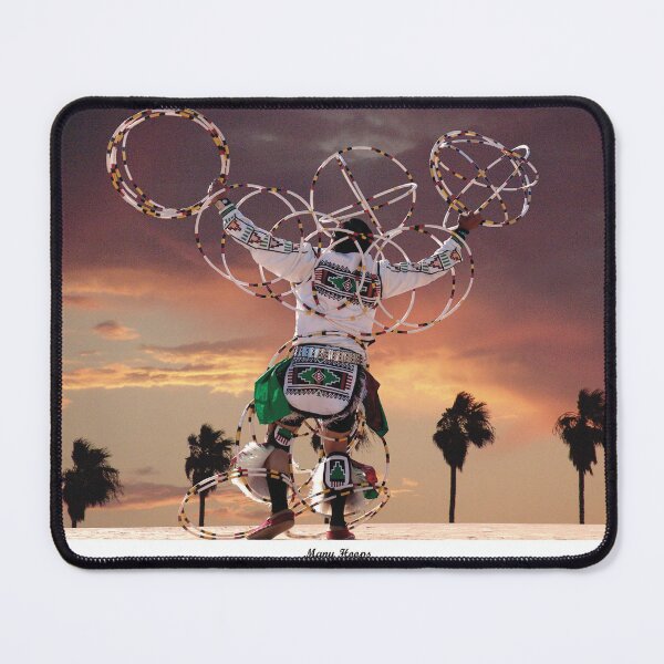 Item preview, Many Hoops Native Dancer designed and sold by Blue Cloud.