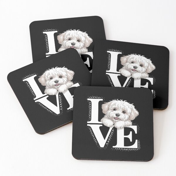 Item preview, I Love My Bichons Frise Dog Lover designed and sold by ShelFisher.