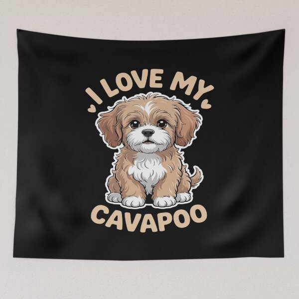 Item preview, I Love My Cavapoo Dog Lover Cavoodle Owner designed and sold by ShelFisher.