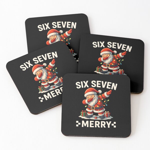 Item preview, 67 Six Seven Santa Funny Merry Christmas Meme Design designed and sold by GraphicEX.