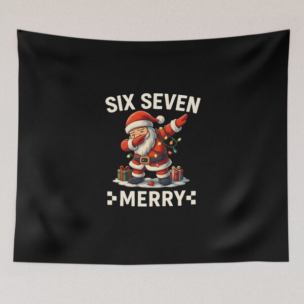Item preview, 67 Six Seven Santa Funny Merry Christmas Meme Design designed and sold by GraphicEX.