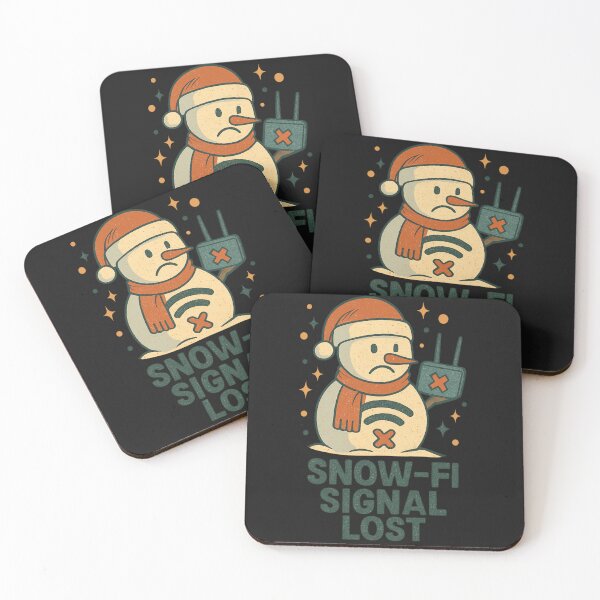 Item preview, Snow-Fi Signal Lost: Vintage Postcard Edition designed and sold by marry treasures.