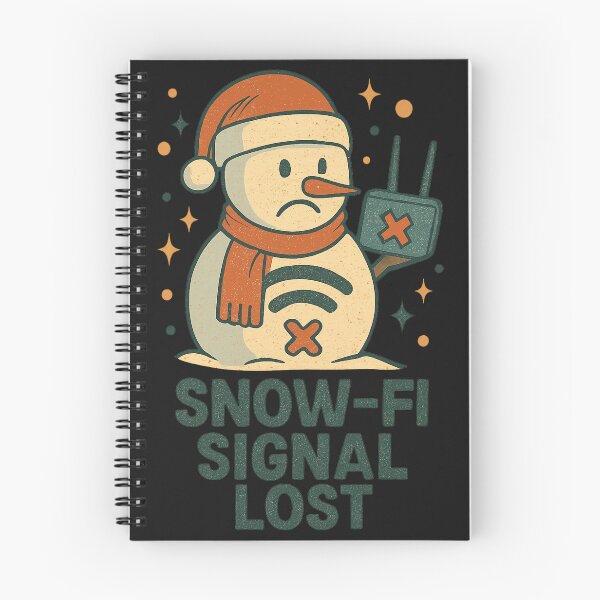 Item preview, Snow-Fi Signal Lost: Vintage Postcard Edition designed and sold by marry treasures.