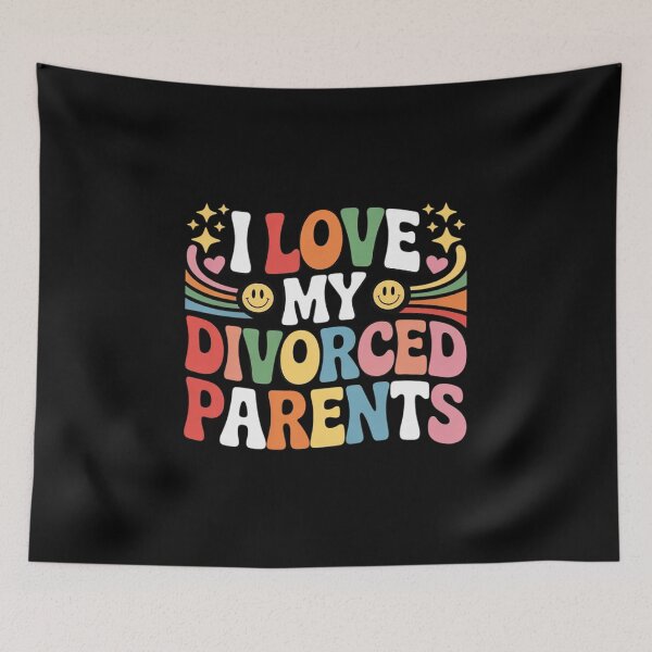 Item preview, I Love My Divorced Parents Child Kid Dynamics designed and sold by Sandrhaus.