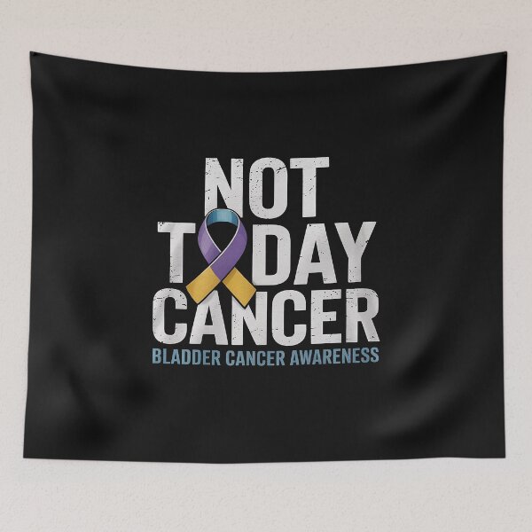 Item preview, Not Today Bladder Cancer Fighter Awareness Ribbon Support designed and sold by procionartss.
