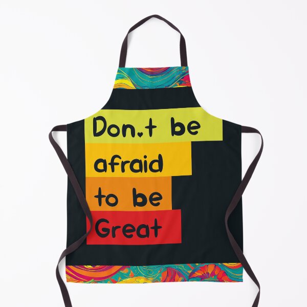 Item preview, Psychedelic Quote "Don't be afraid to be Great" designed and sold by shaang.